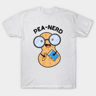 Pea-nerd Funny Nerd Peanut Pun T-Shirt